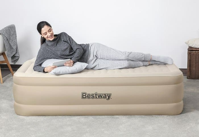 מזרן מתנפח יחיד עם משאבה מובנית | FORTECH Airbeds