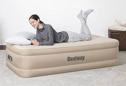 מזרן מתנפח יחיד עם משאבה מובנית | FORTECH Airbeds