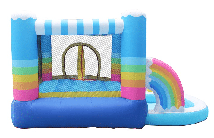 מתקן קפיצה מתנפח בינוני – קשת בענן