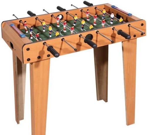 שולחן כדורגל עם רגליים