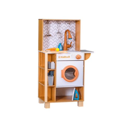 מטבח אלקטרוני ערבה מעץ לילדים