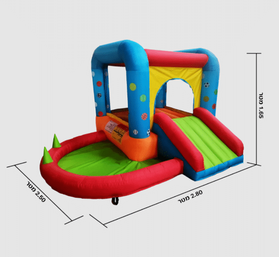 מתקן קפיצה לגינה – עולם הכדורים