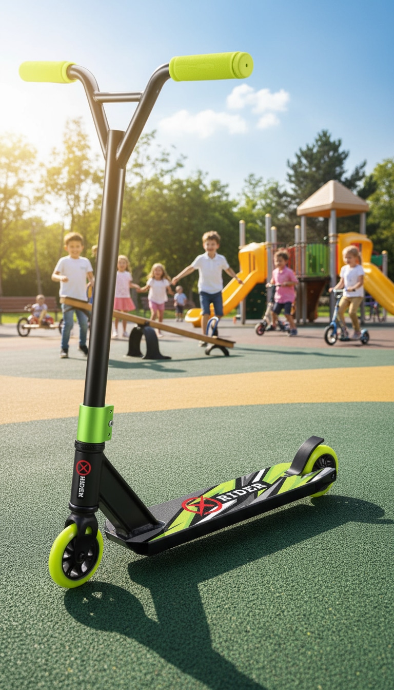 קורקינט פרו אקס מקצועי בצבע ירוק | קורקינט לילדים