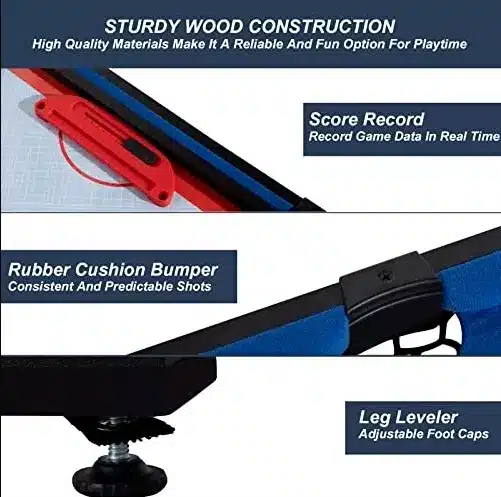 4 משחקים בשולחן משחק אחד | 92X46X66 סמ |RQ22009|Summit