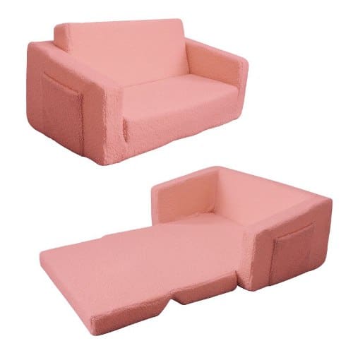 ספה נפתחת לילדים ורודה | בוואקום | מקט SAPAP