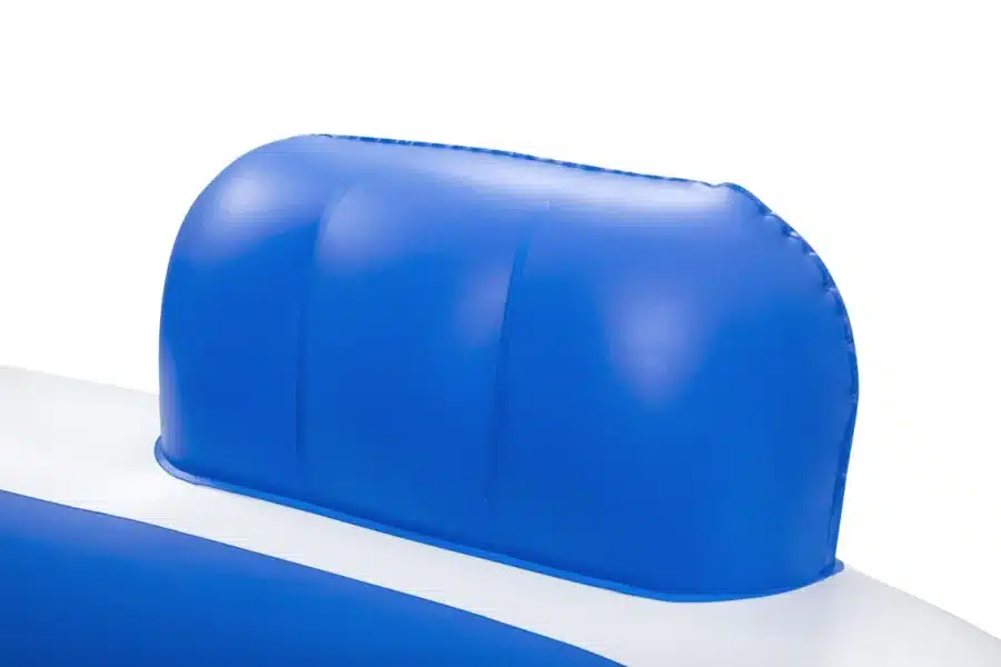 ⁦בריכה משפחתית עגולה + ספסל+ 2 מחזיקי כוסות ומשענת ראש | 2.31X2.19X79 ס"מ⁩ – תמונה ⁦4⁩