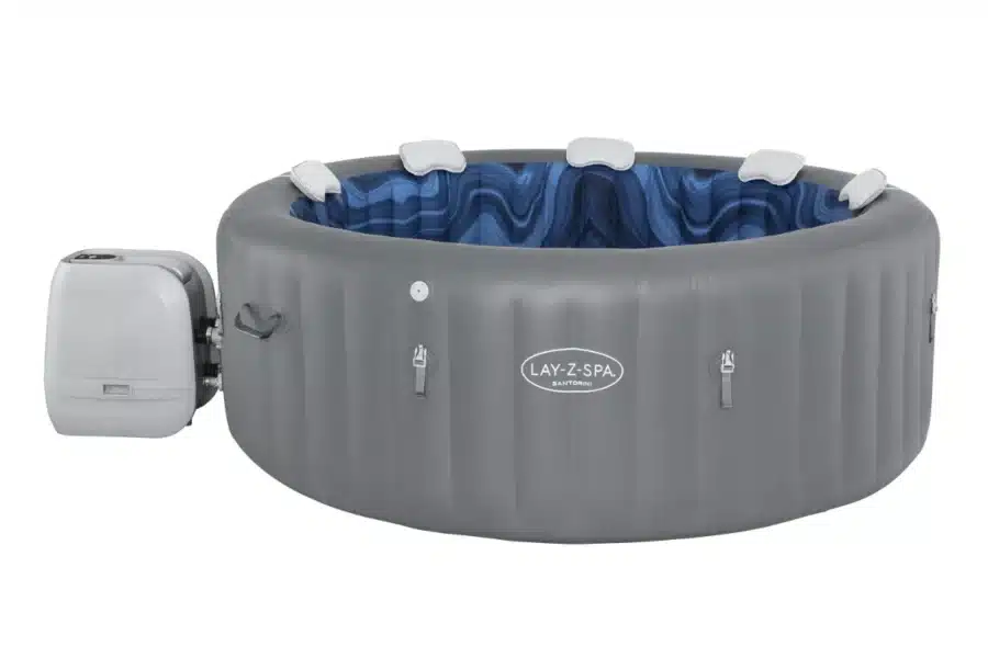 ⁦ג'קוזי מתנפח בייתי סנטוריני | SPA | 216x80| 6001T | SANTORINI HY| Bestway⁩ – תמונה ⁦2⁩