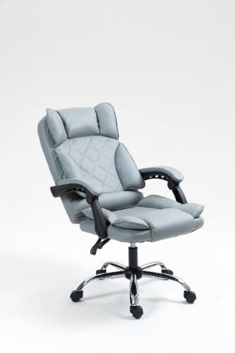 כיסא מנהלים ארגונומי יוקרתי עם ידיות בצבע אפור| מקט – E901GRA Y