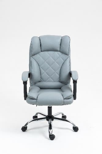 כיסא מנהלים ארגונומי יוקרתי עם ידיות בצבע אפור| מקט – E901GRA Y