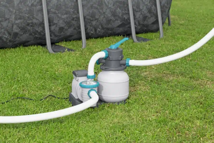 ⁦בריכת מלבנית+ משאבת חול 1600+סולם+ כיסוי וצמר גפן|5.49X2.74X1.32 סמ|APX 365| BESTWAY|מקט |⁩ – תמונה ⁦10⁩