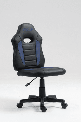 כיסא תלמיד ארגונומי לנוער בצבע שחור וכחול | מק"ט: S301-BBL | LEVEL UP