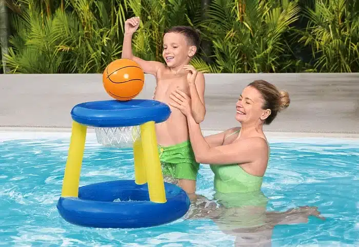מתנפח למשחק כדורסל לבריכה + כדור מתנפח | דגם 52418| BESTWAY