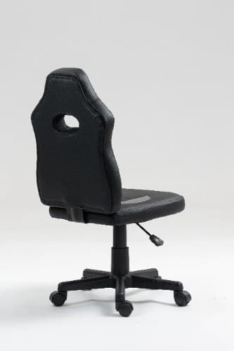 כיסא תלמיד ארגונומי לנוער בצבע שחור ואפור | מקט LEVEL UP | S301-BG