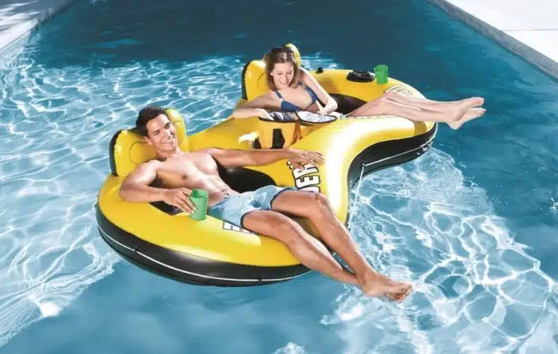 בריכת מתנפחת לילדים | טירת הסוכריות (295X191X130 סמ) INTEX