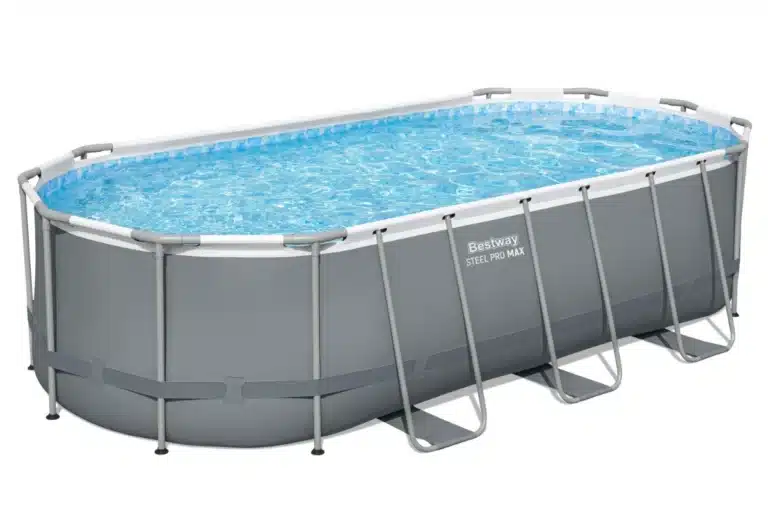 בריכה אובלית אולטרה + משאבת פילטר 1500 + סולם + כיסוי