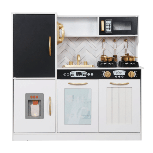 מטבח אלקטרוני הראל מעץ לילדים | מקט W10C946D | בית העץ