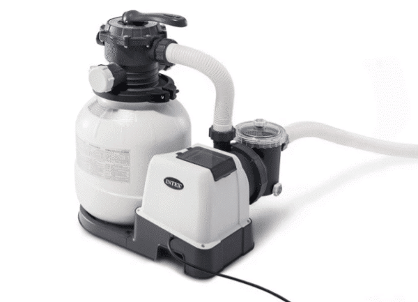 משאבה + מסנן חול 2800 גלון בשעה לבריכה + טיימר מובנה| מקט 26648| KRYSTAL CLEAR| INTEX