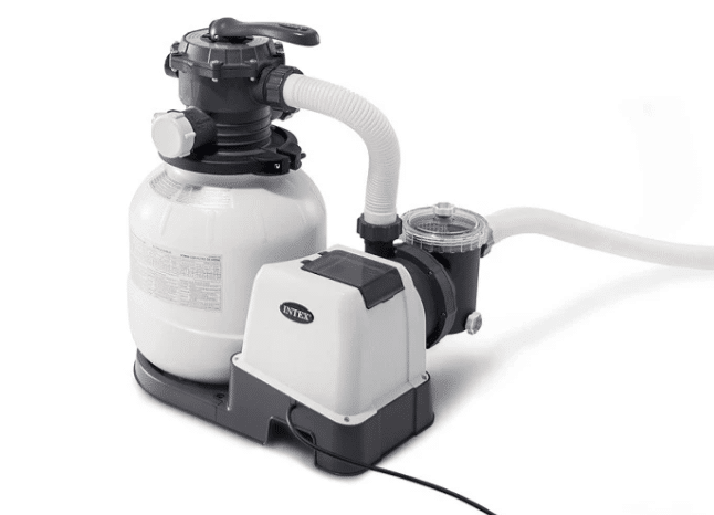 משאבה + מסנן חול 2800 גלון בשעה לבריכה + טיימר מובנה| מקט 26648| KRYSTAL CLEAR| INTEX