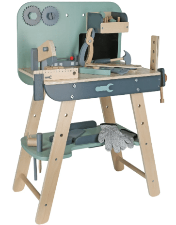 שולחן כלי עבודה עומר מעץ לילדים | מקט W03D246 | בית העץ