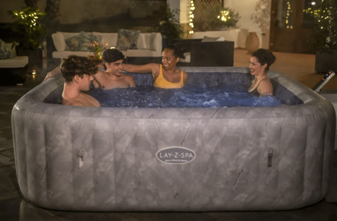 ג'קוזי מתנפח בייתי סן פרנסיסקו | Bestway | 230x230x71| 6001Q|SAN FRANCISCO| SPA