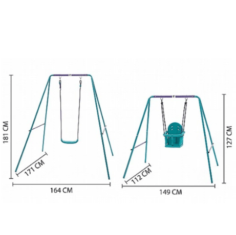 נדנדה לתינוק ולילד | מבית Happy hop | מק"ט 22100
