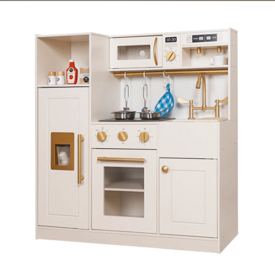 מטבח דניאל מעץ לילדים W10C965 מאת בית העץ