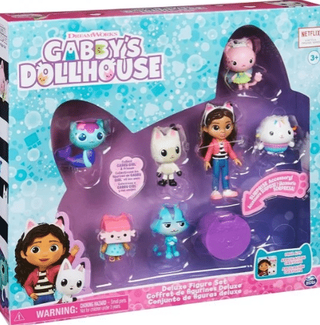 בית בובות של גבי סט 7 בובות דלוקס |Gabby’s Dollhouse | מקט 3604H