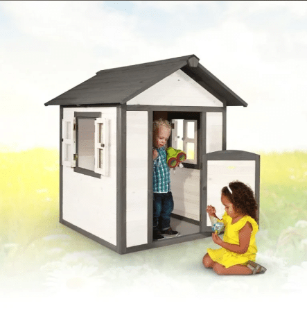 בית עץ לילדים בסגנון כפרי (133X102X94 סמ) מקט 2005